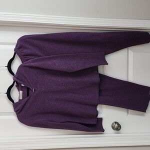 Studio loungewear pants and top set size small